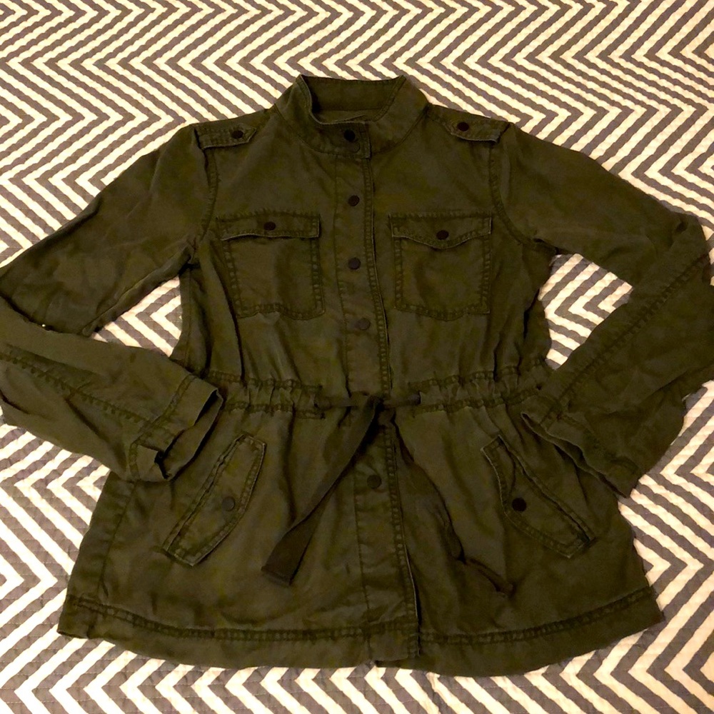 Military Style Cargo Jacket👲🏼